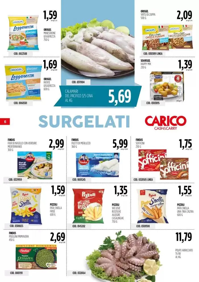 Offerte Carico Cash & Carry  da 24 ottobre a 6 novembre di 2024 - Pagina del volantino 6