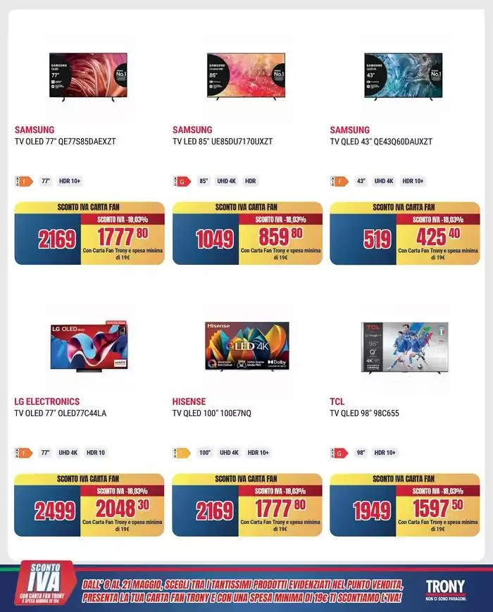 Sconto iva da 8 maggio a 21 maggio di 2025 - Pagina del volantino 18