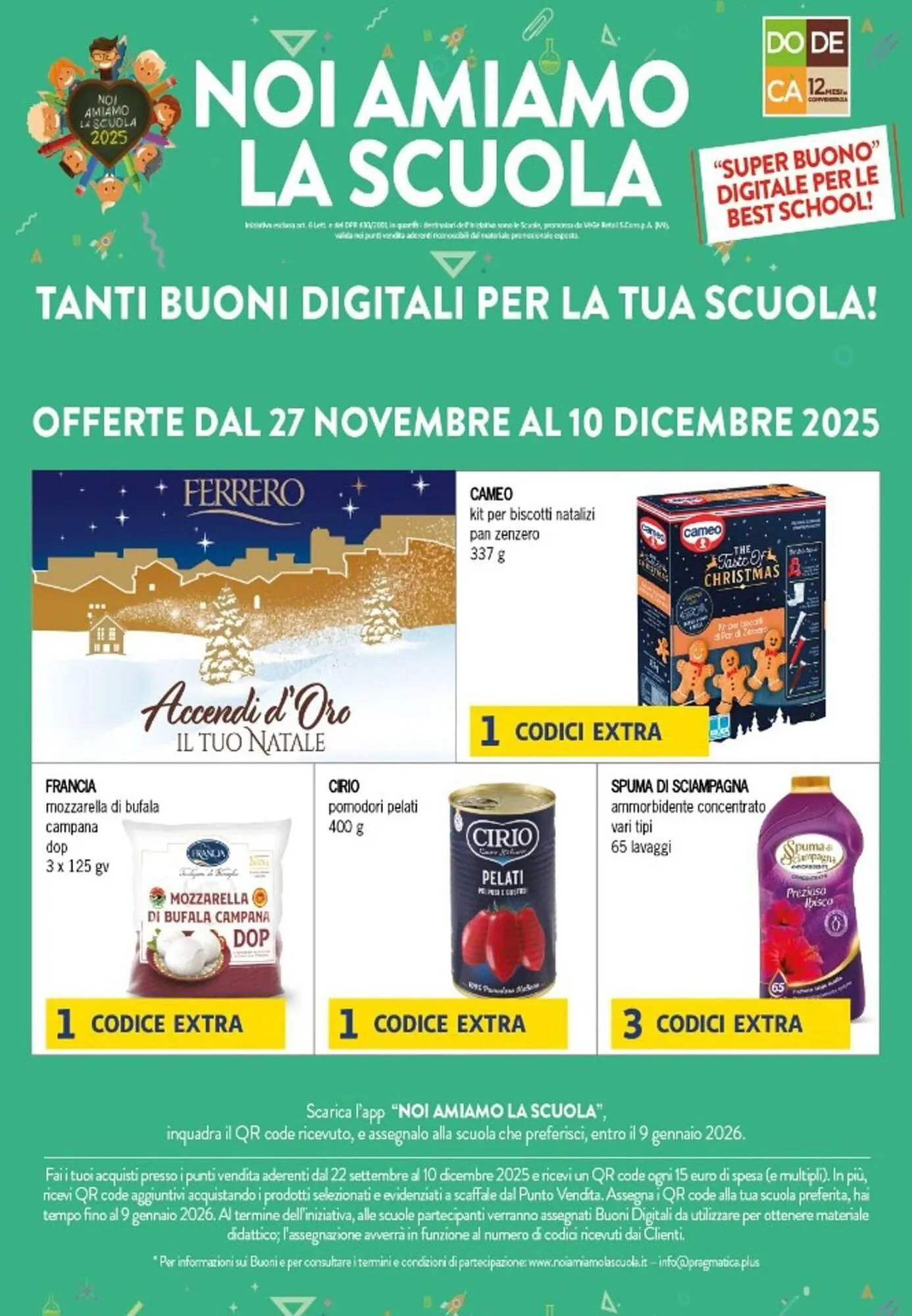 Volantino Dodecà da 2 dicembre a 10 dicembre di 2025 - Pagina del volantino 1