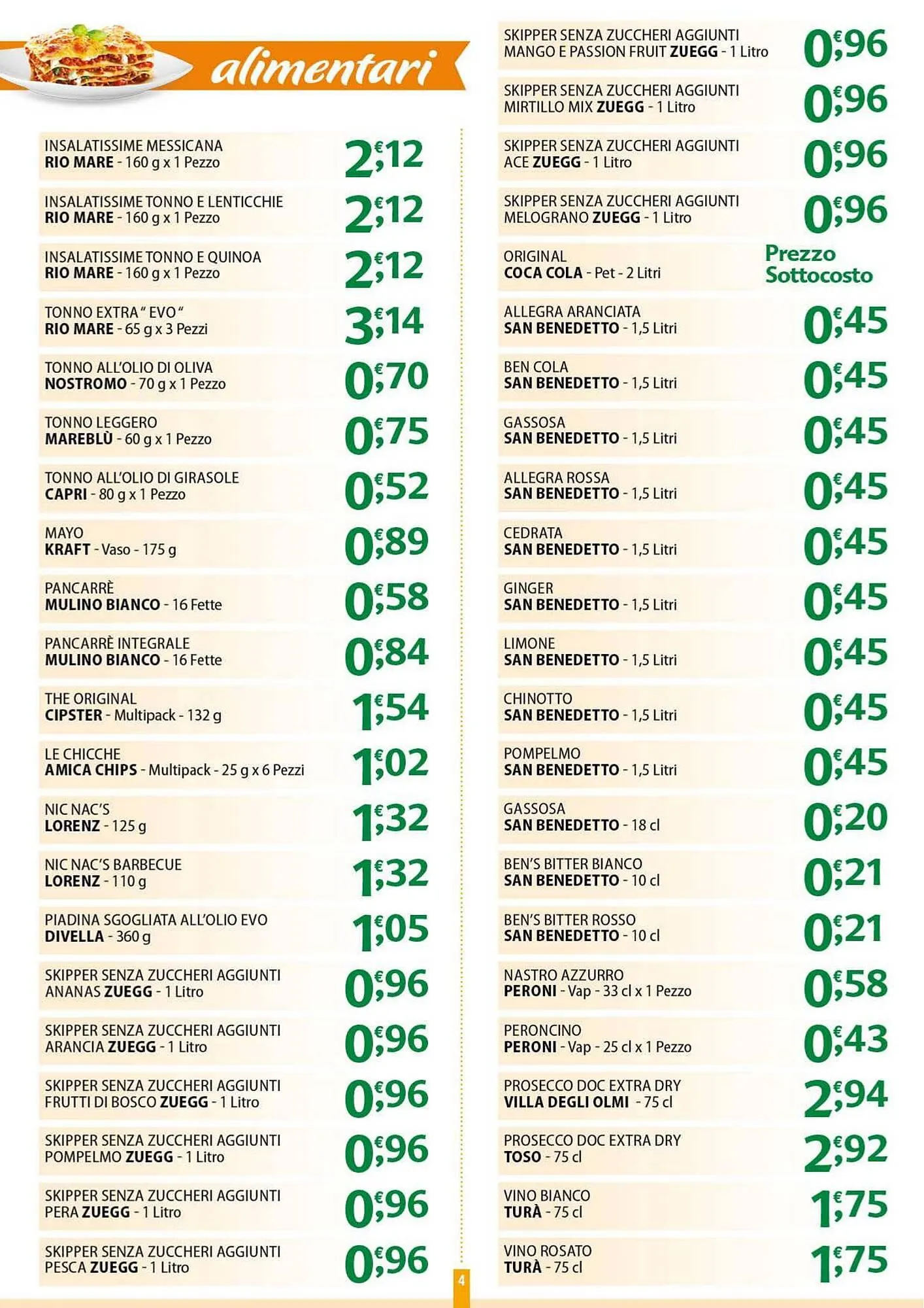 Volantino Gambardella Cash da 30 settembre a 4 ottobre di 2024 - Pagina del volantino 4
