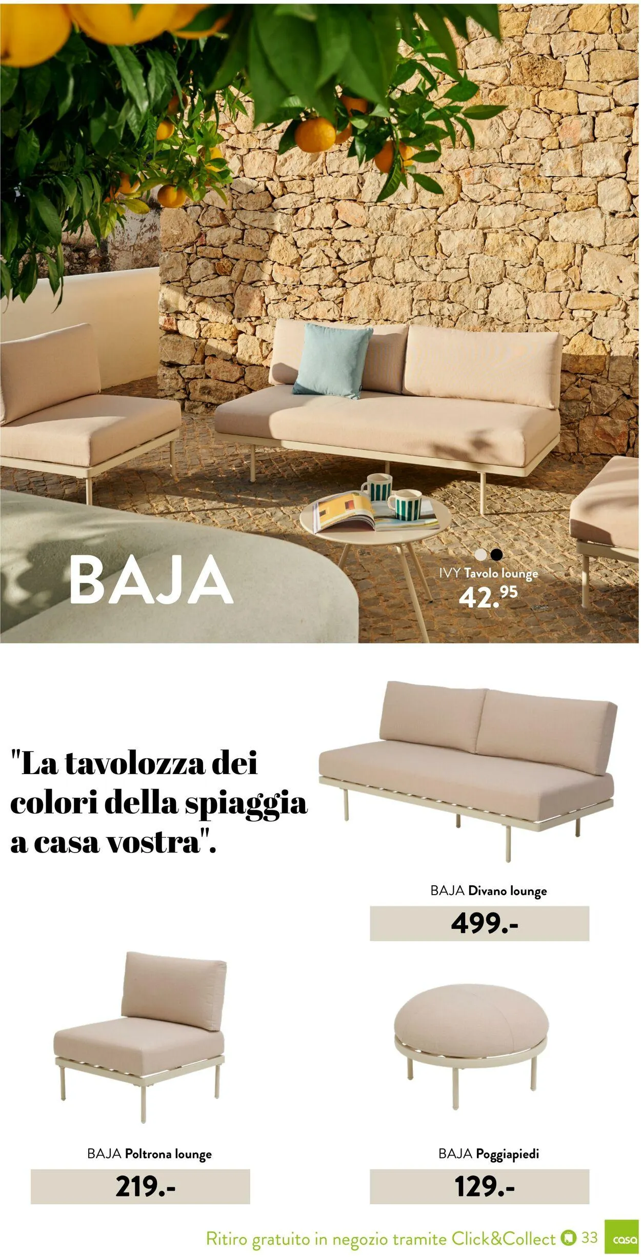 Casa Volantino attuale da 3 marzo a 17 marzo di 2025 - Pagina del volantino 33