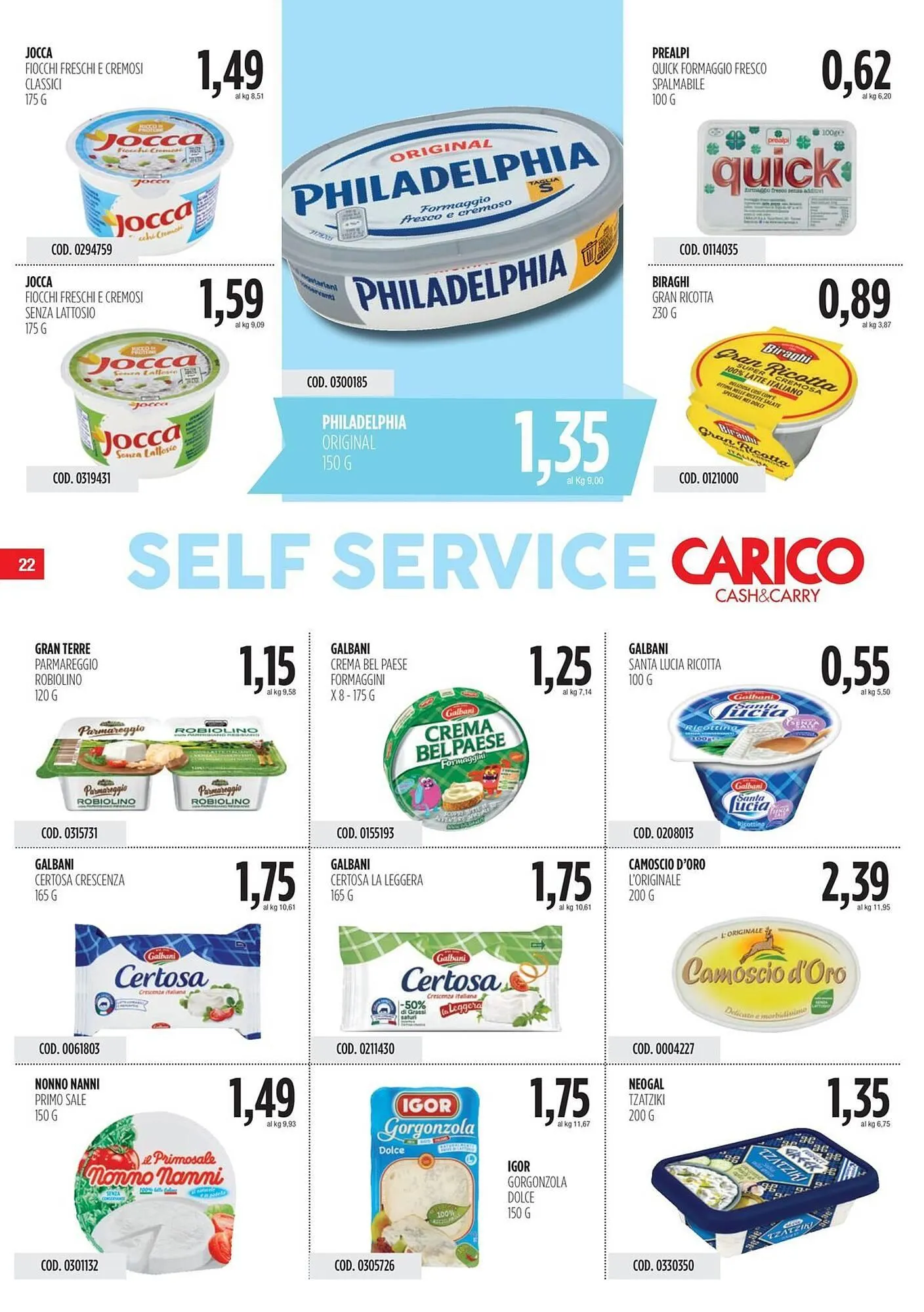 Volantino Carico Cash & Carry da 3 luglio a 16 luglio di 2025 - Pagina del volantino 22