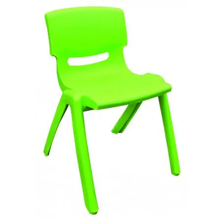 SEDIA BIMBO IN PLASTICA VERDE