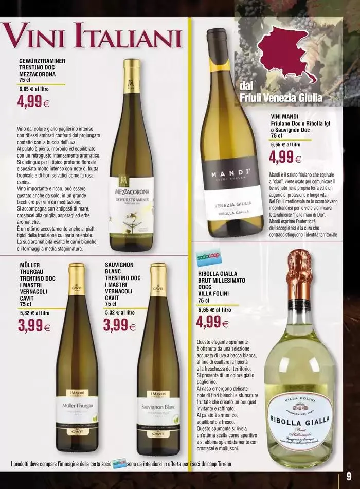 Selezione di vini italiani da 23 aprile a 21 maggio di 2025 - Pagina del volantino 9