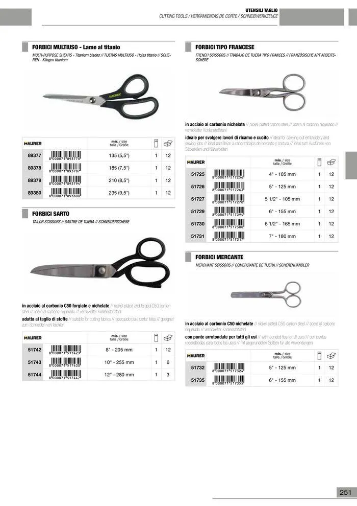 Catalogo Generale da 10 gennaio a 13 maggio di 2025 - Pagina del volantino 252
