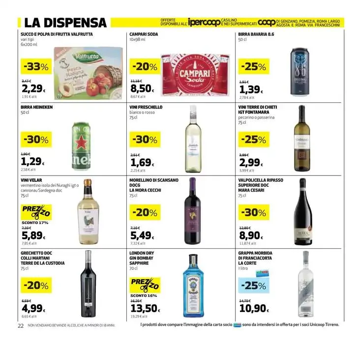 Sottocosto da 30 gennaio a 12 febbraio di 2025 - Pagina del volantino 22