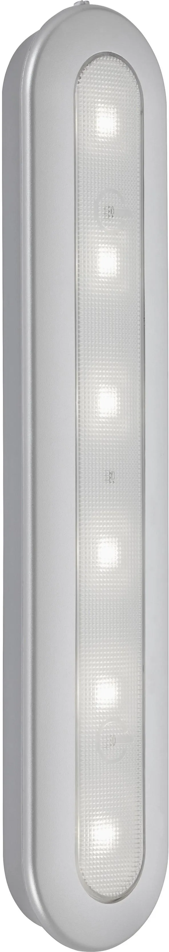 LED Push Light Lero argento con timer 6500 K 1,5 W 133 lm