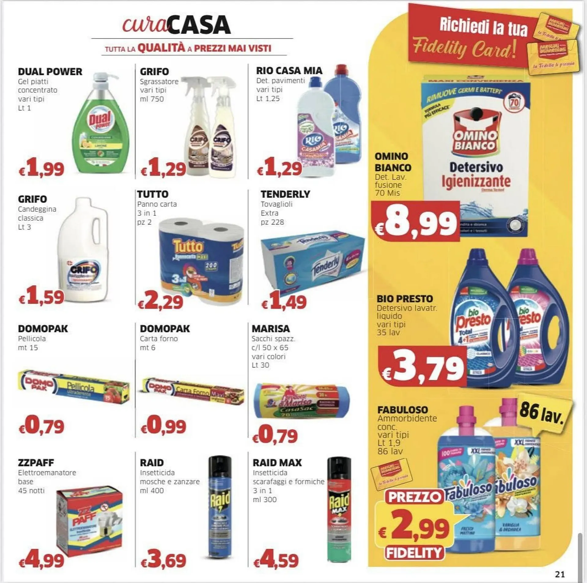 Volantino Mercati Alimentari da 17 luglio a 30 luglio di 2025 - Pagina del volantino 21