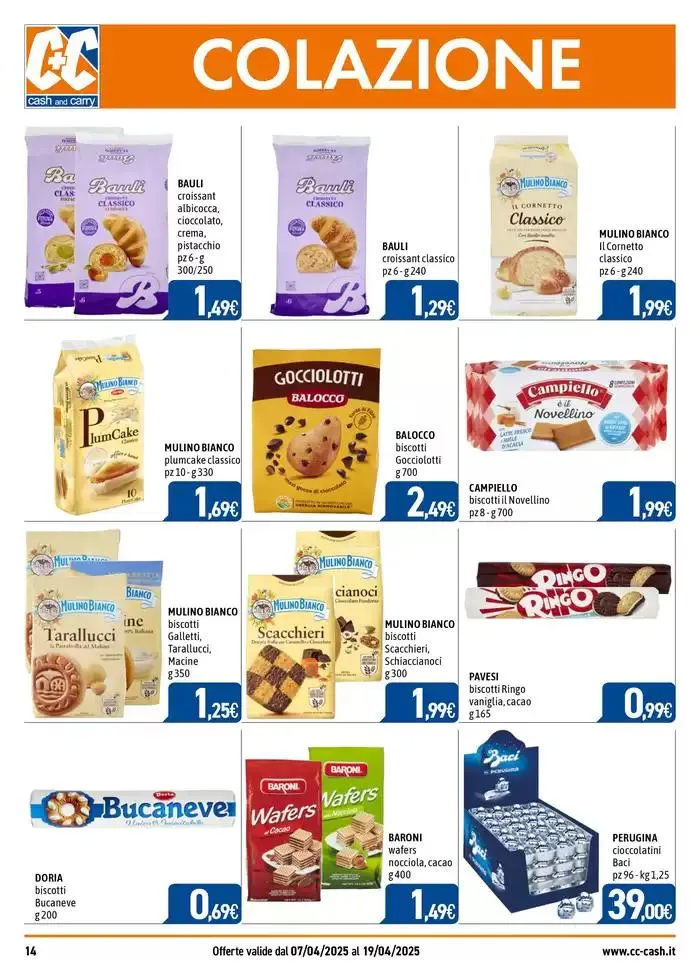 Promozioni da 8 aprile a 20 aprile di 2025 - Pagina del volantino 14