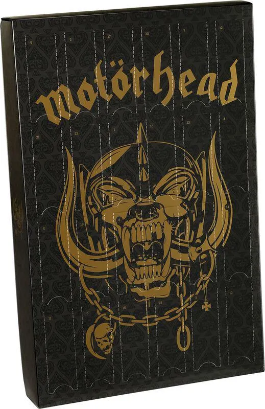 Calzini dell'Avvento | Calendario dell'avvento | multicolore | Motörhead