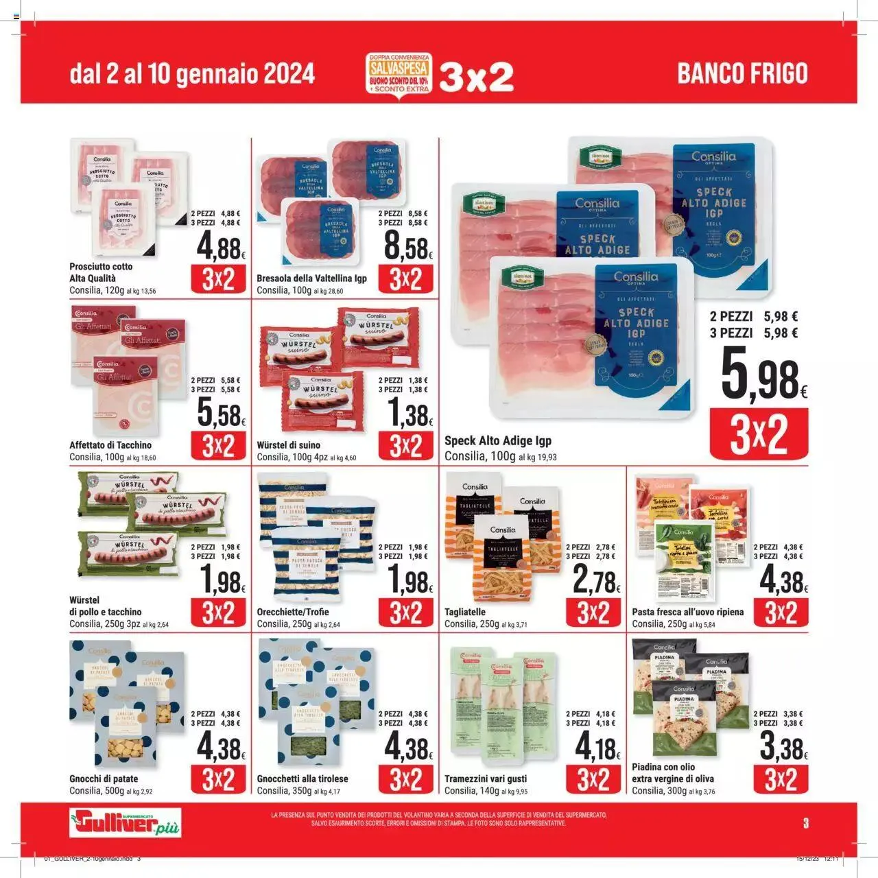 Volantino Gulliver da 2 gennaio a 10 gennaio di 2024 - Pagina del volantino 3