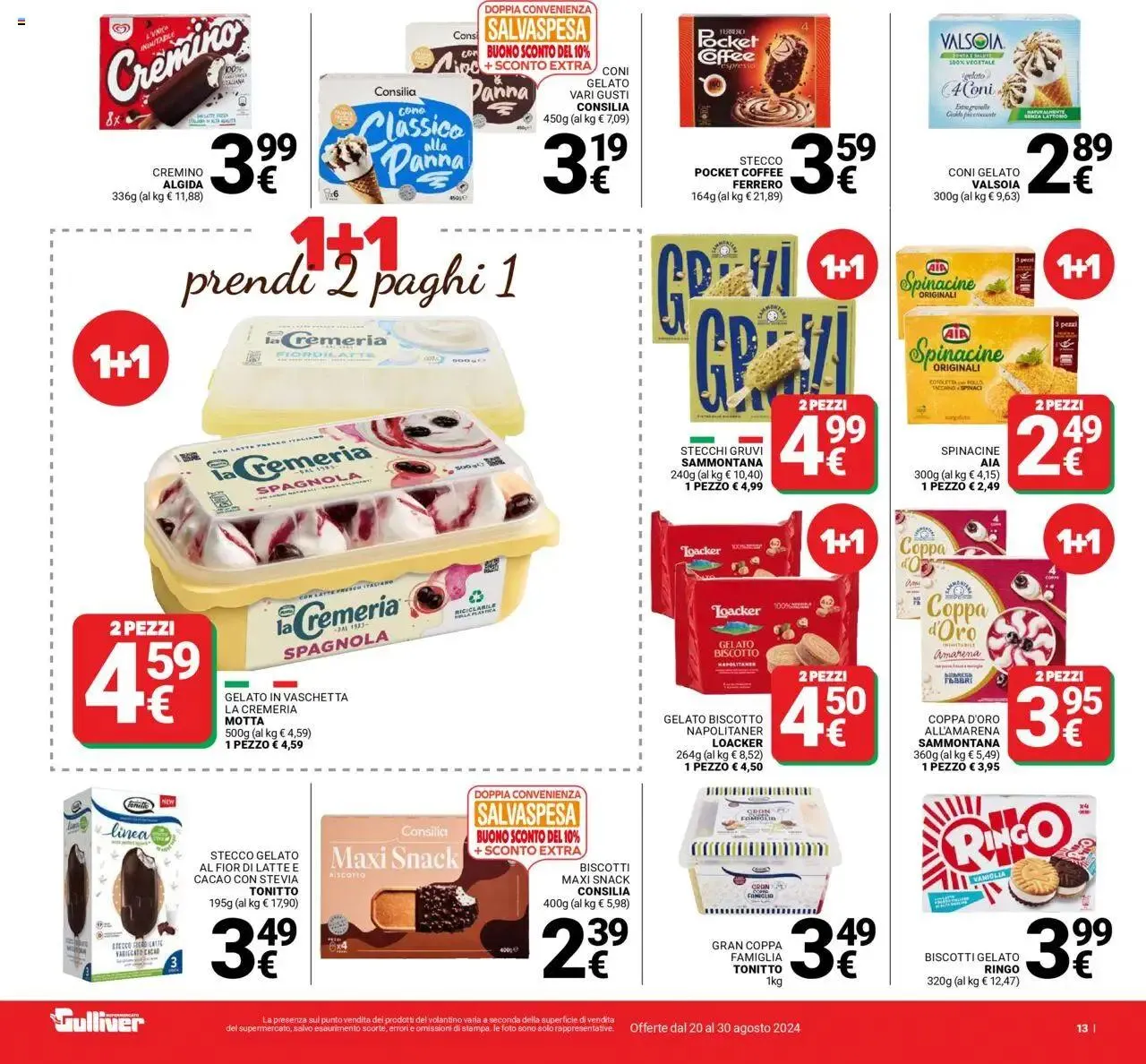 Volantino Gulliver da 20 agosto a 30 agosto di 2024 - Pagina del volantino 13
