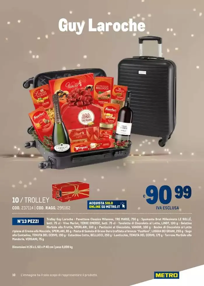 Cesti di Natale Ridotto da 4 novembre a 31 dicembre di 2024 - Pagina del volantino 10