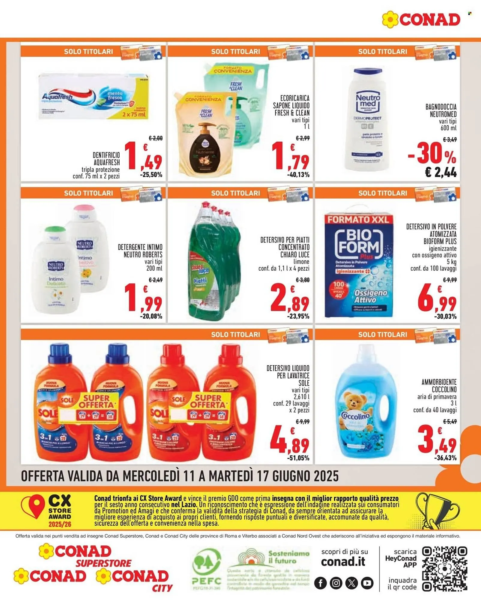 Volantino Conad da 11 giugno a 17 giugno di 2025 - Pagina del volantino 8