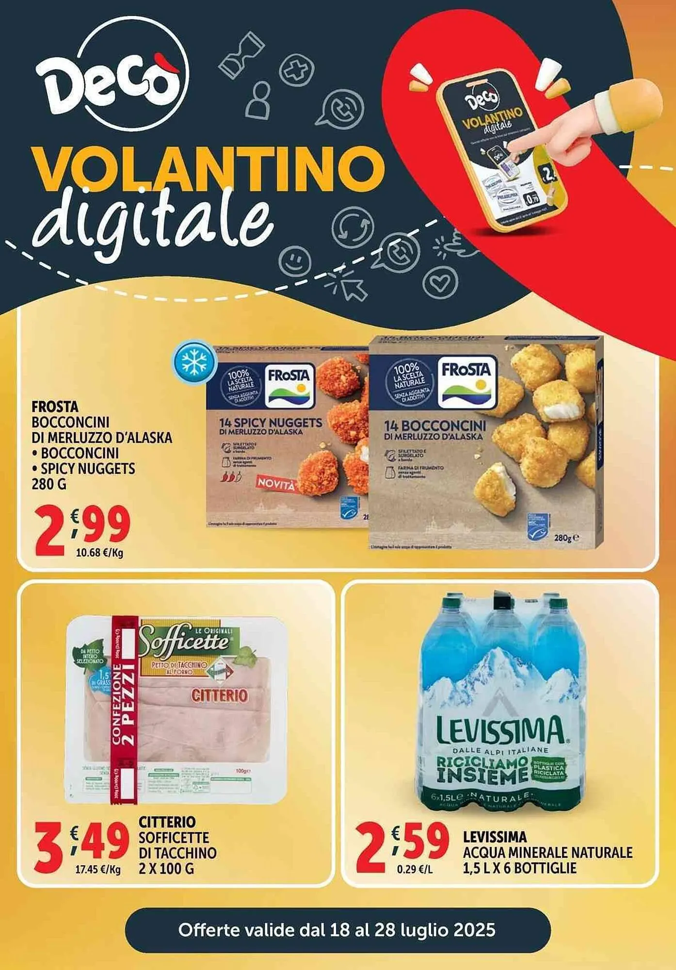 Volantino Deco Supermercati da 18 luglio a 28 luglio di 2025 - Pagina del volantino 21