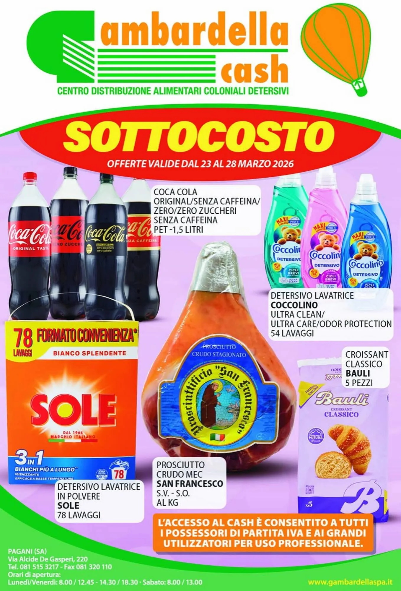 Volantino Gambardella Cash da 23 marzo a 28 marzo di 2026 - Pagina del volantino 1