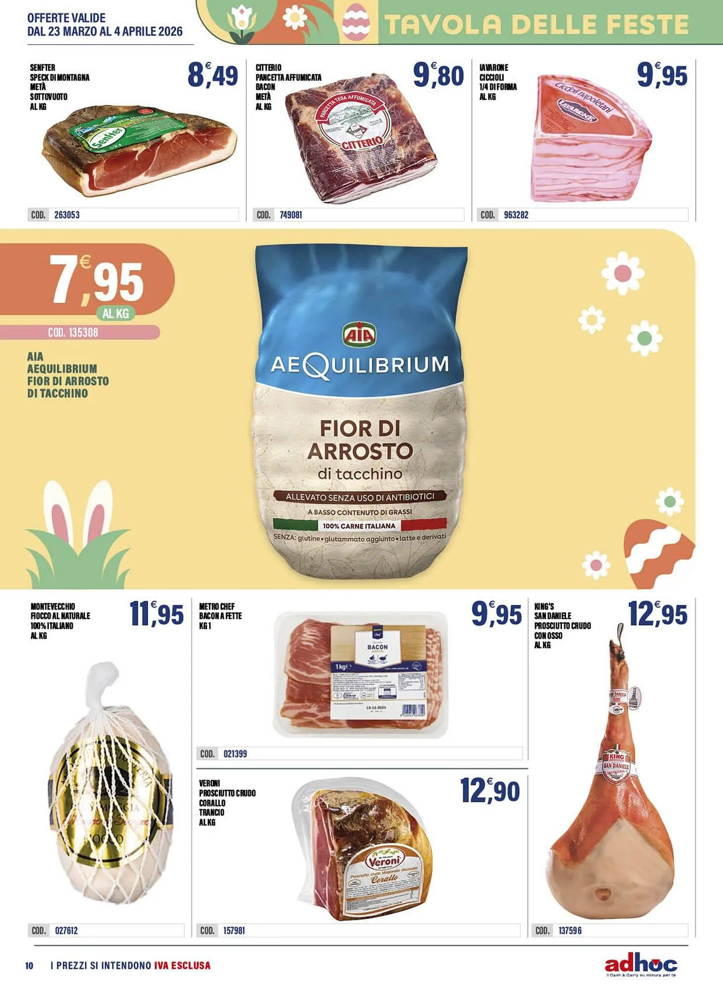 Volantino Adhoc da 23 marzo a 4 aprile di 2026 - Pagina del volantino 10