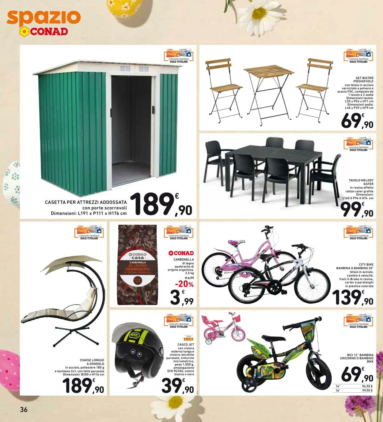 Conad - Spazio - Napoli Volantino attuale da 20 marzo a 30 marzo di 2024 - Pagina del volantino 36