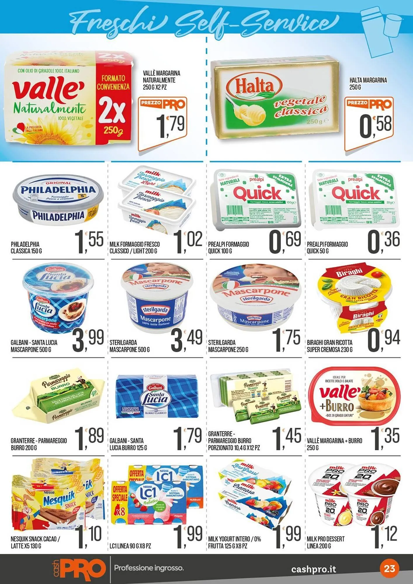 Volantino Cash pro da 15 dicembre a 24 dicembre di 2025 - Pagina del volantino 23