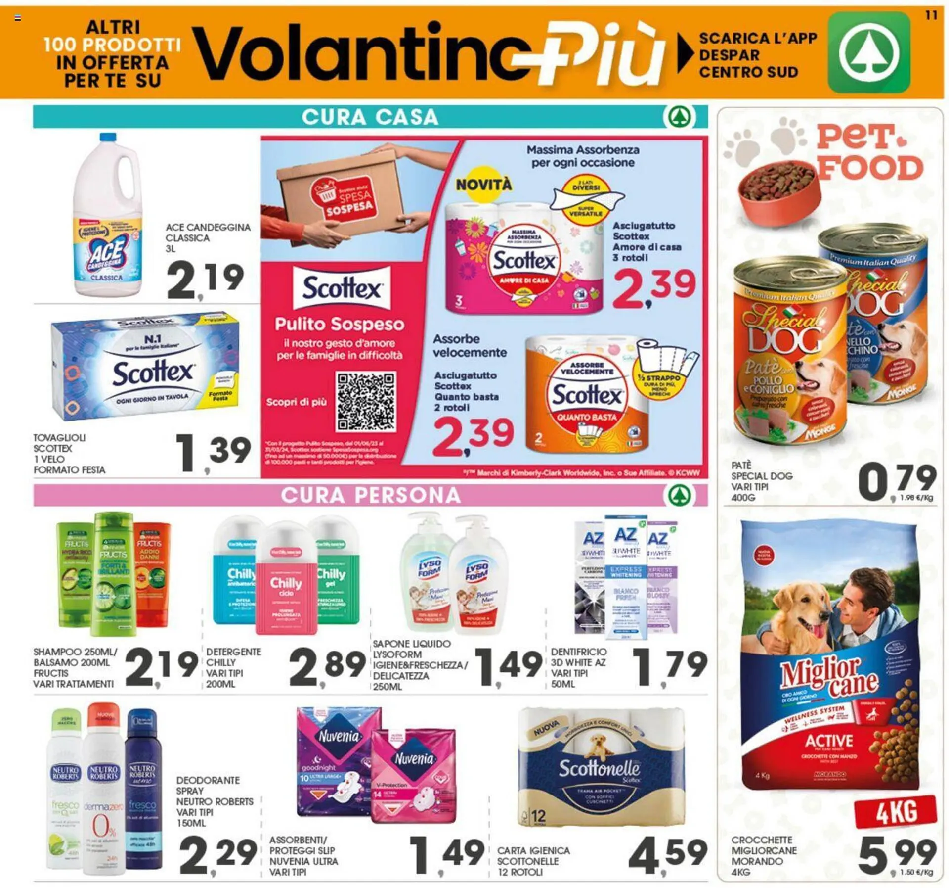 Volantino Eurospar da 4 settembre a 9 settembre di 2023 - Pagina del volantino 11