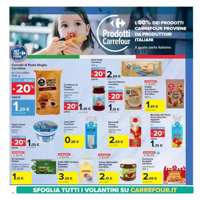 Sottocosto freschi da 13 marzo a 24 marzo di 2025 - Pagina del volantino 18