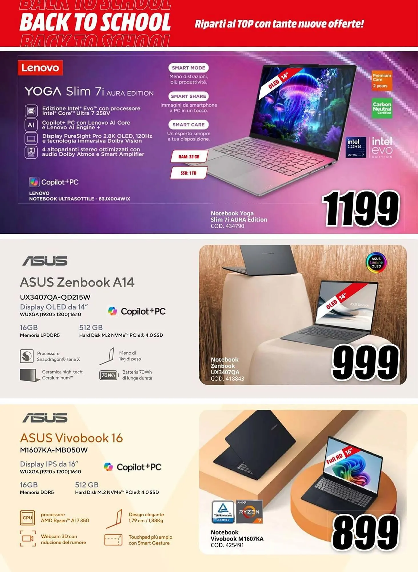 Volantino MediaWorld da 3 settembre a 14 settembre di 2025 - Pagina del volantino 2