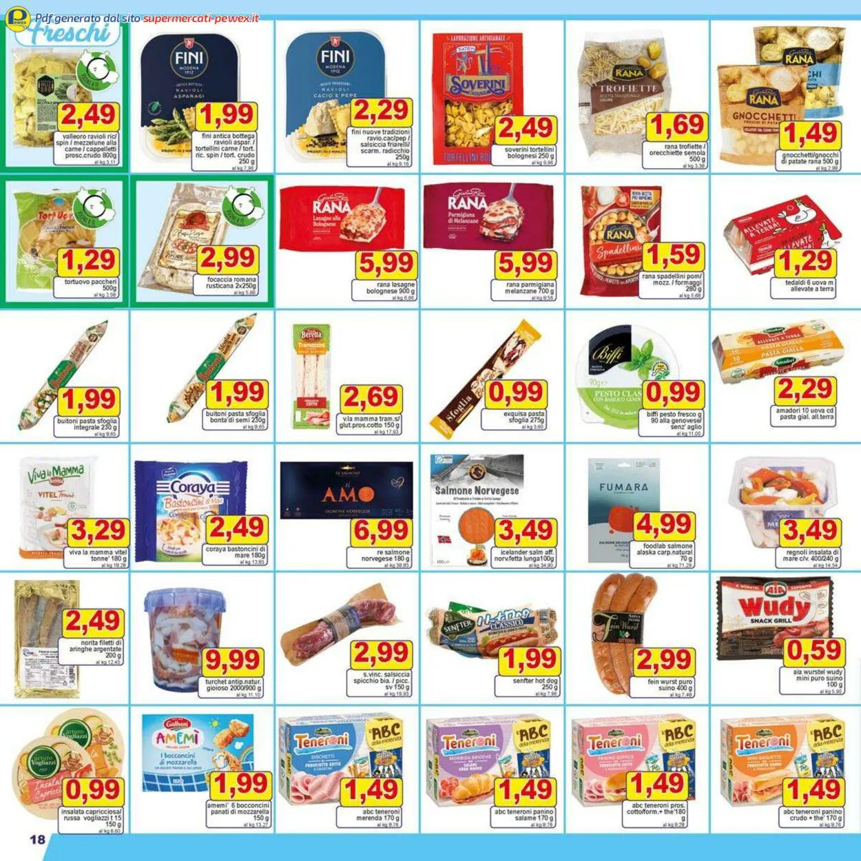 Pewex Volantino attuale da 25 luglio a 8 agosto di 2024 - Pagina del volantino 18