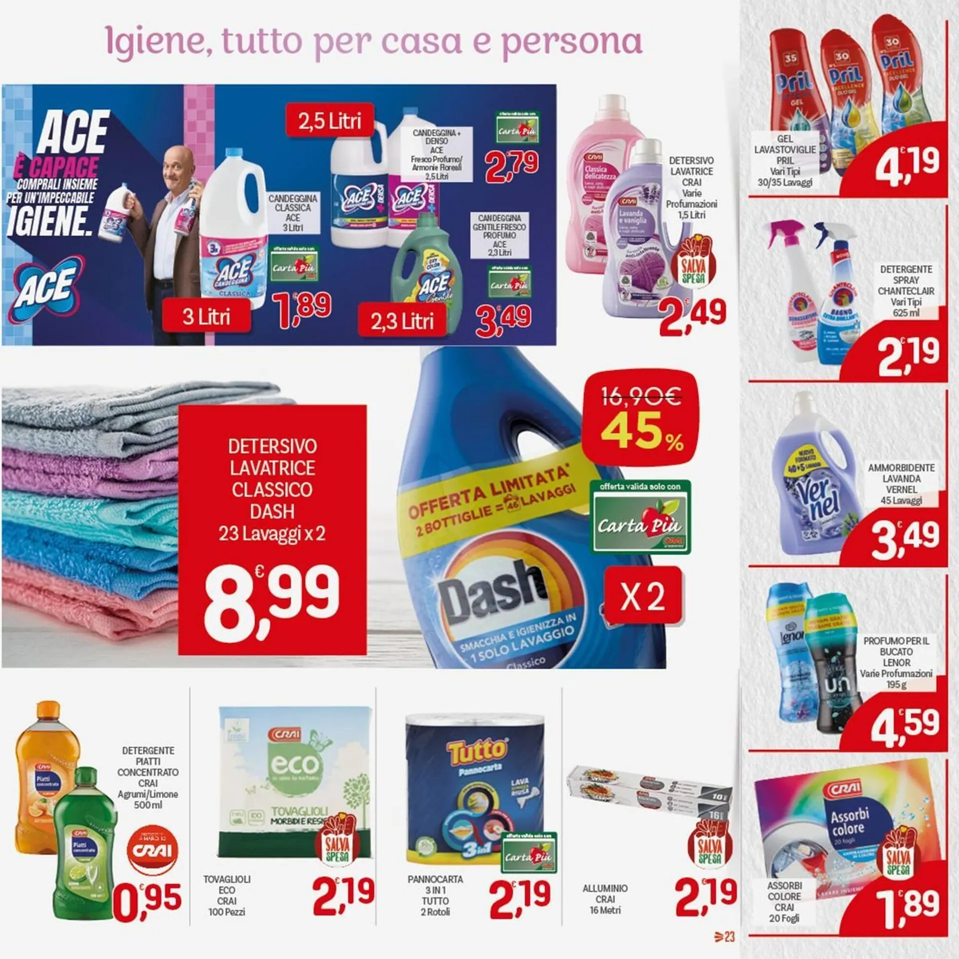 Volantino Crai da 4 dicembre a 14 dicembre di 2025 - Pagina del volantino 23