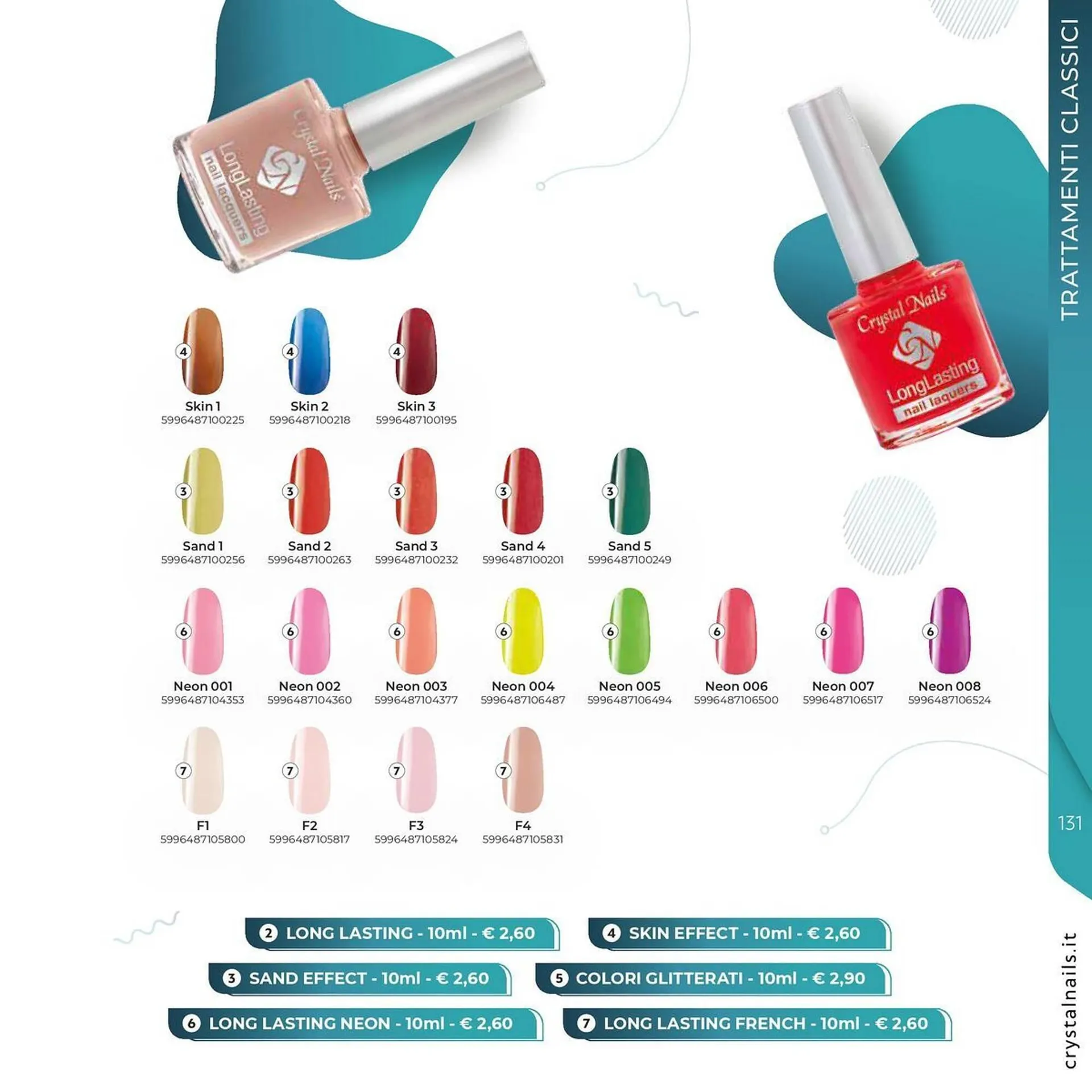 Volantino Crystal Nails da 1 luglio a 31 dicembre di 2025 - Pagina del volantino 131