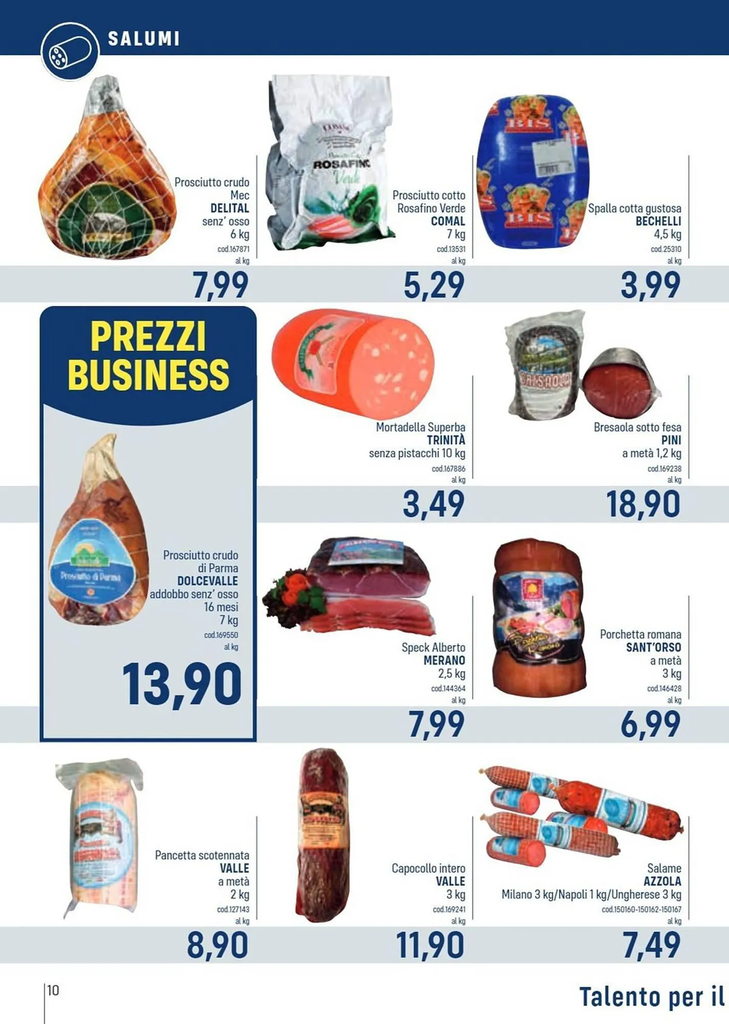 Volantino Talento Professional Store da 11 marzo a 24 marzo di 2024 - Pagina del volantino 10