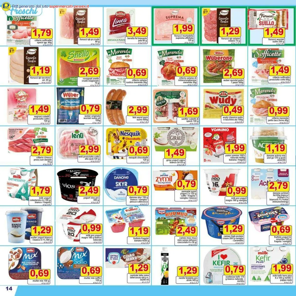 Pewex Volantino attuale da 18 febbraio a 4 marzo di 2025 - Pagina del volantino 14