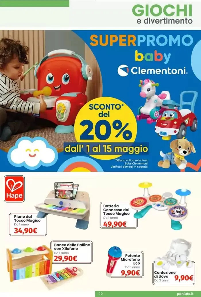 Offerte valide fino al 25 maggio da 2 maggio a 25 maggio di 2025 - Pagina del volantino 40