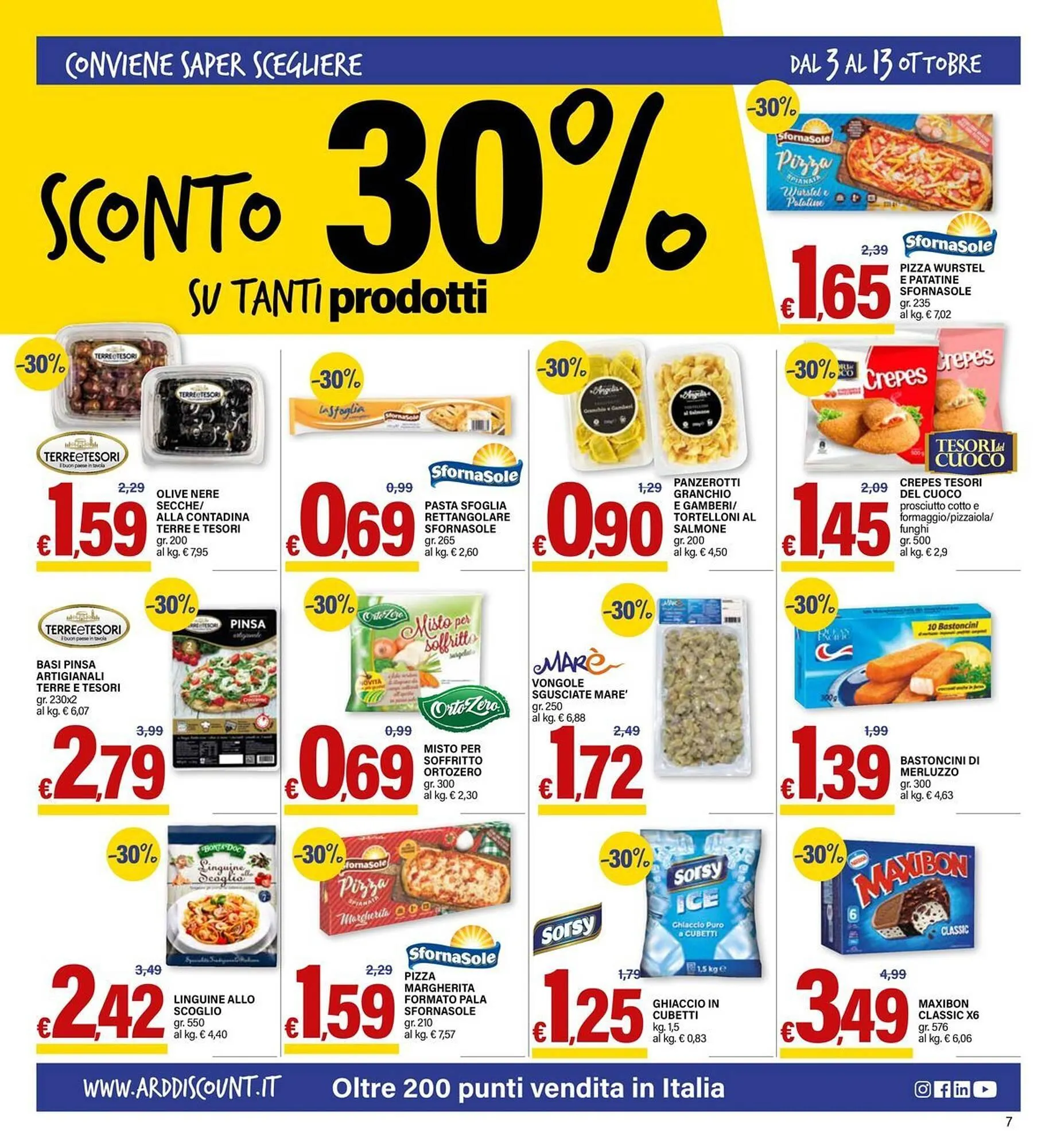 Volantino Ard Discount da 3 ottobre a 13 ottobre di 2024 - Pagina del volantino 7