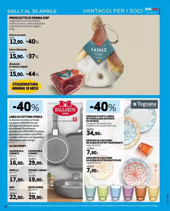 -25% su prodotti della linea da 27 marzo a 9 aprile di 2025 - Pagina del volantino 38