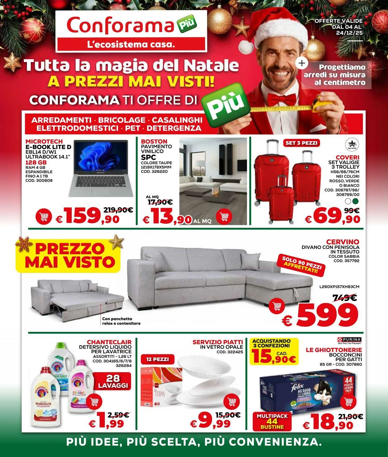 Conforama Volantino attuale da 2 dicembre a 16 dicembre di 2025 - Pagina del volantino 1