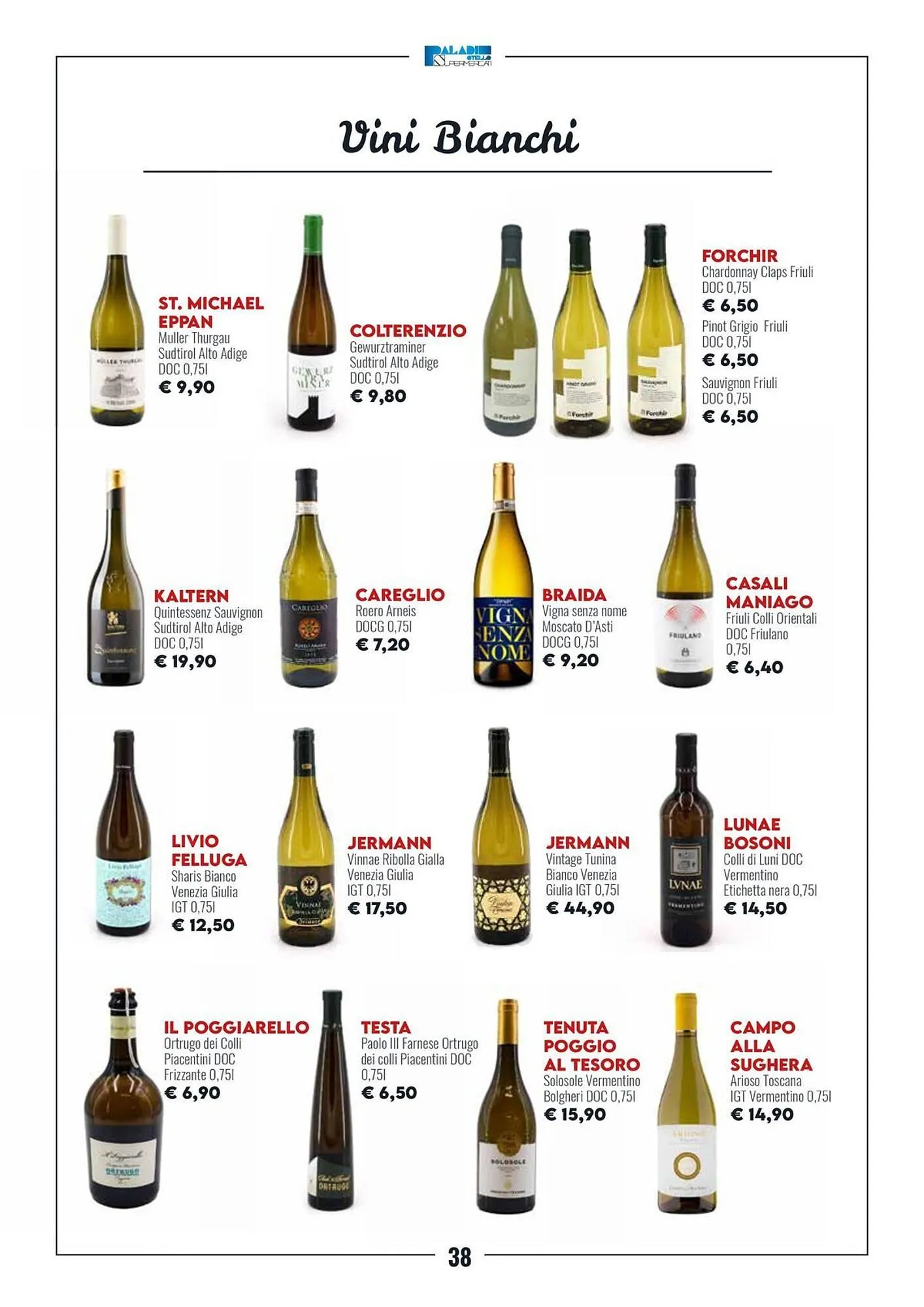 Volantino Paladini Otello Supermercato da 1 dicembre a 31 dicembre di 2025 - Pagina del volantino 38
