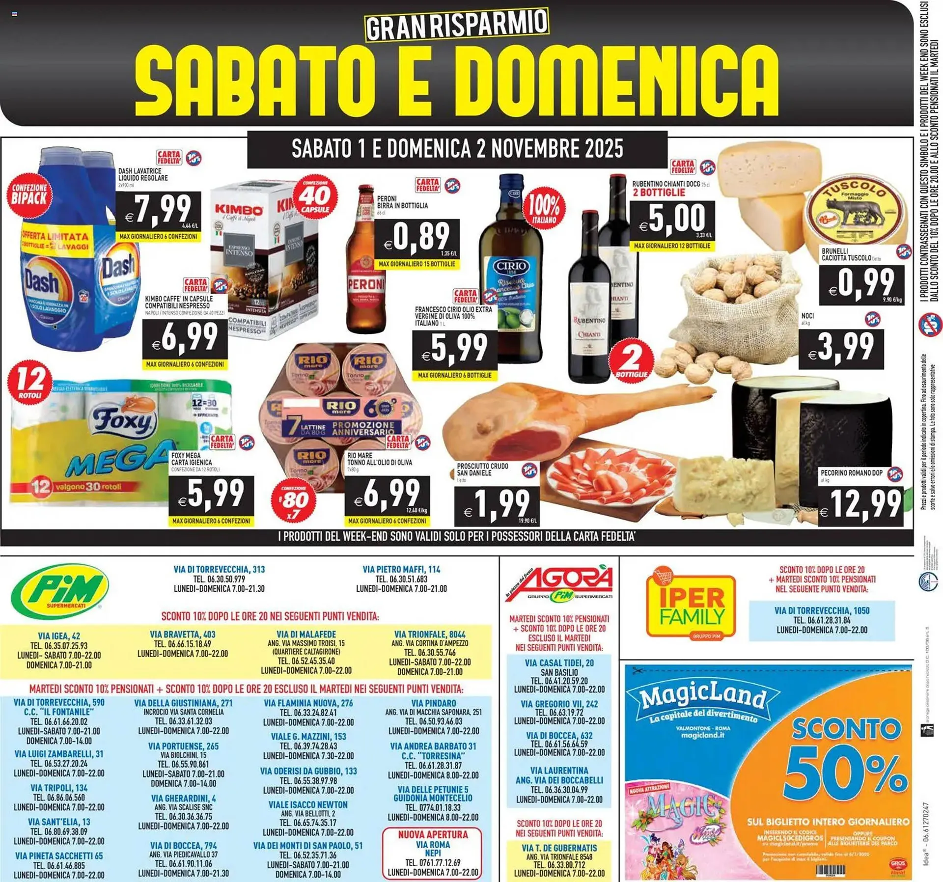 Volantino Pim Supermercati da 29 ottobre a 6 novembre di 2025 - Pagina del volantino 24