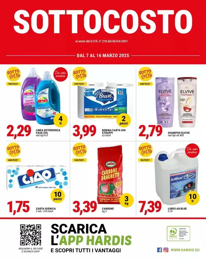 Sotto costo da 7 marzo a 16 marzo di 2025 - Pagina del volantino 16