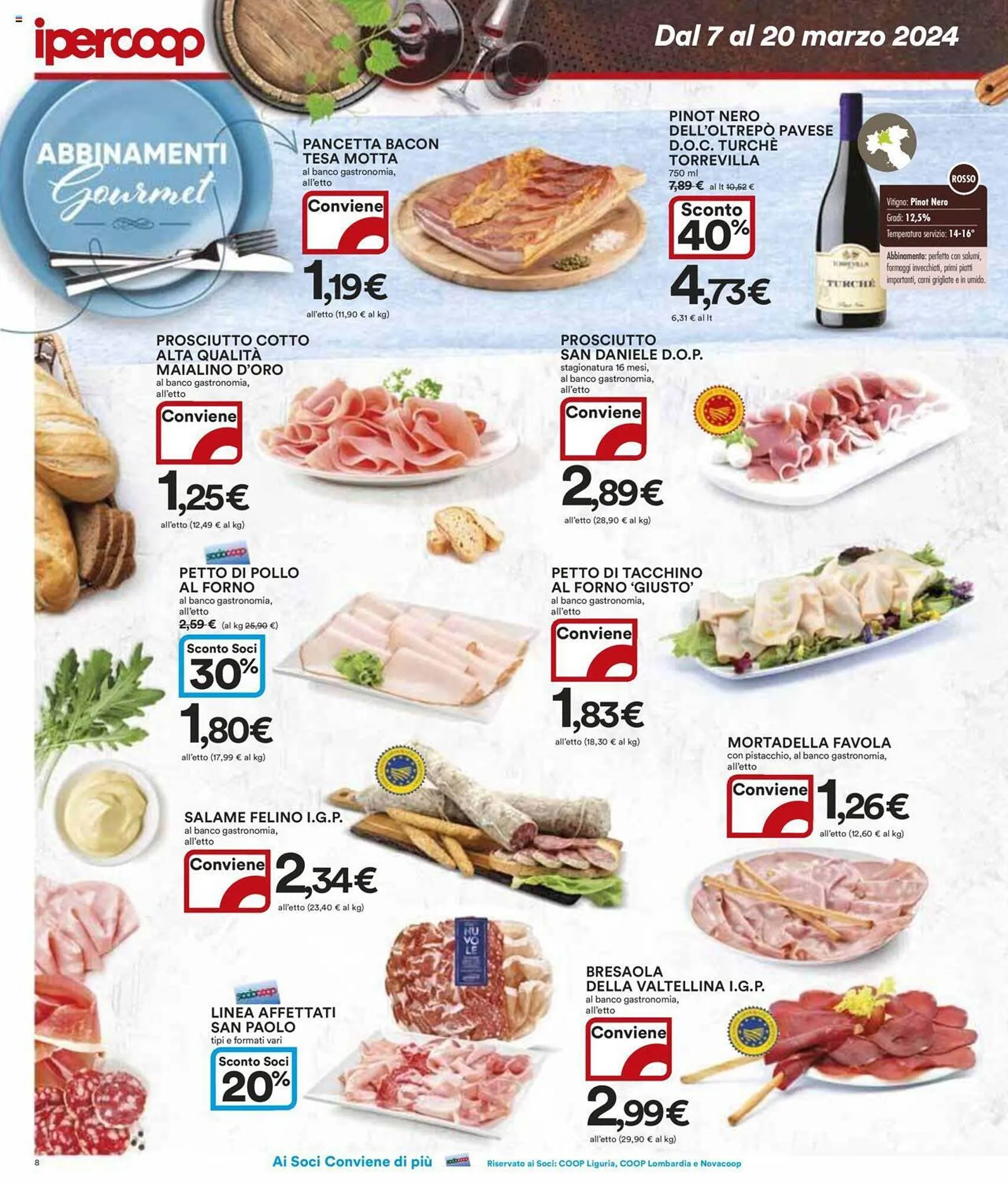 Volantino Ipercoop da 7 marzo a 20 marzo di 2024 - Pagina del volantino 8