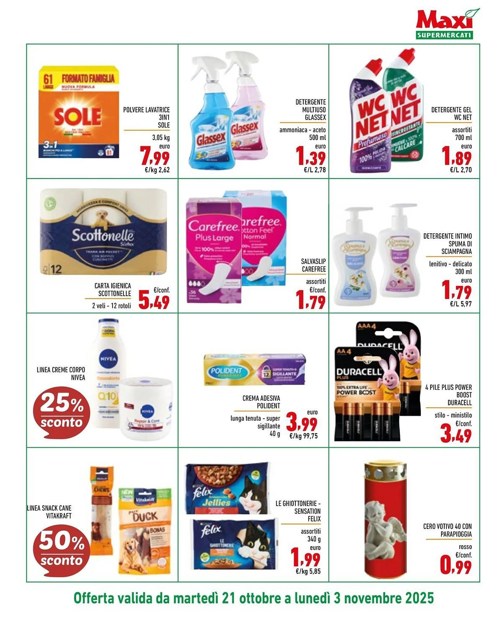 Volantino Maxi Supermercati da 21 ottobre a 3 novembre di 2025 - Pagina del volantino 15