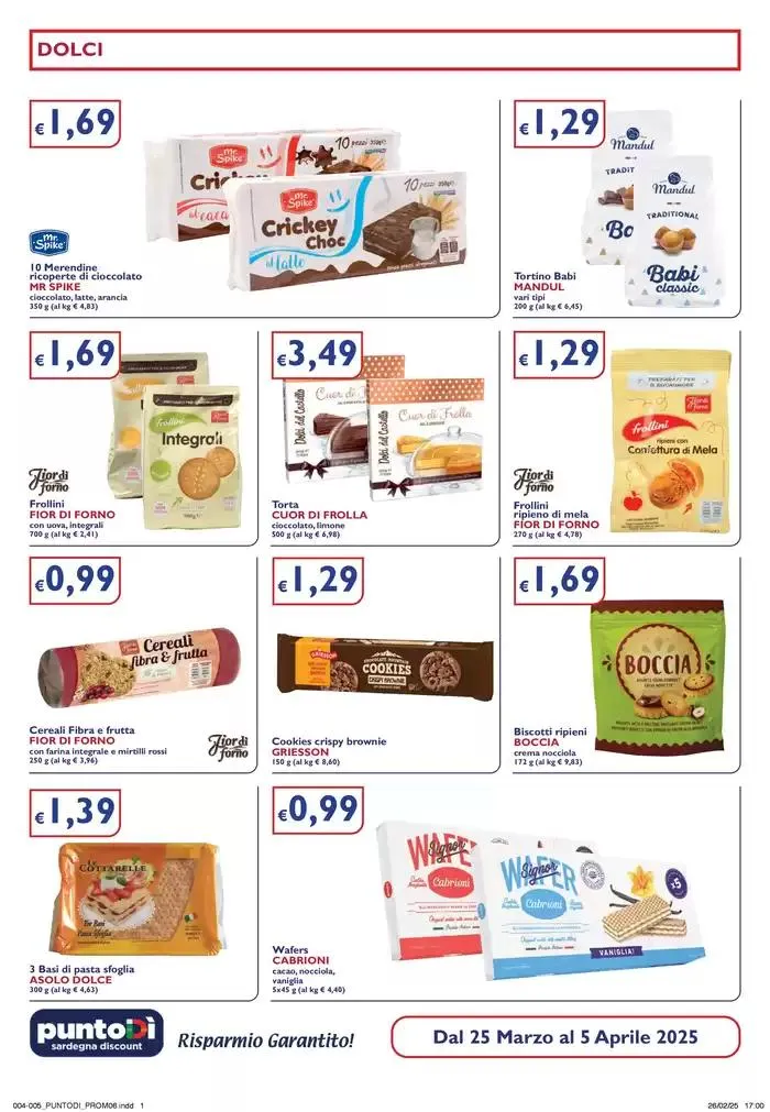 Il risparmio garantito! da 26 marzo a 5 aprile di 2025 - Pagina del volantino 4