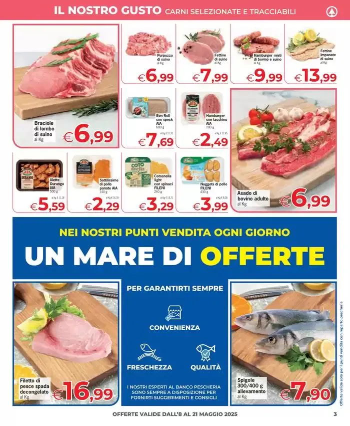 Convenienza al costo da 8 maggio a 21 maggio di 2025 - Pagina del volantino 3