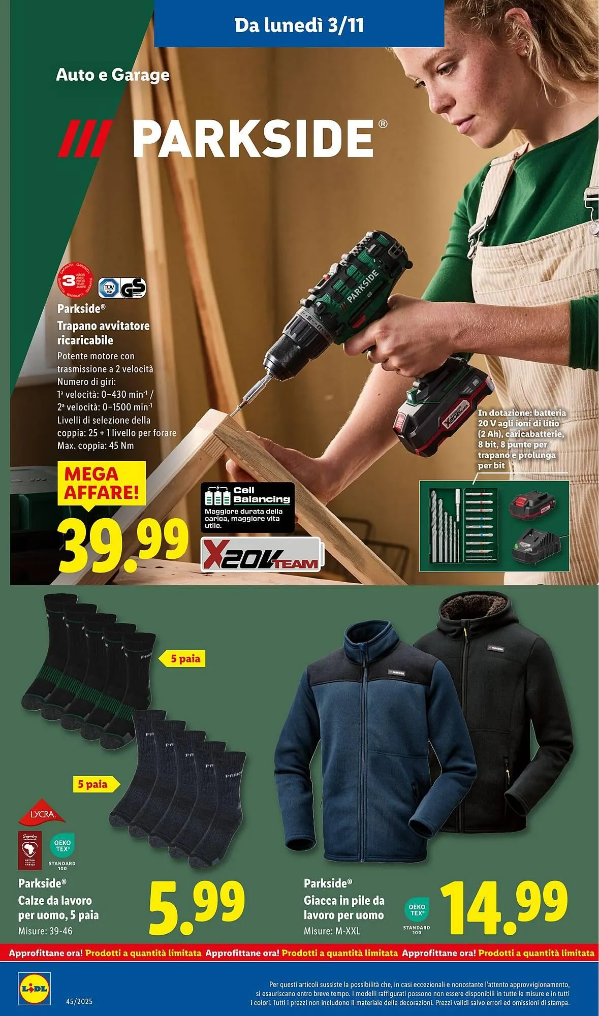 Volantino Lidl da 3 novembre a 9 novembre di 2025 - Pagina del volantino 32