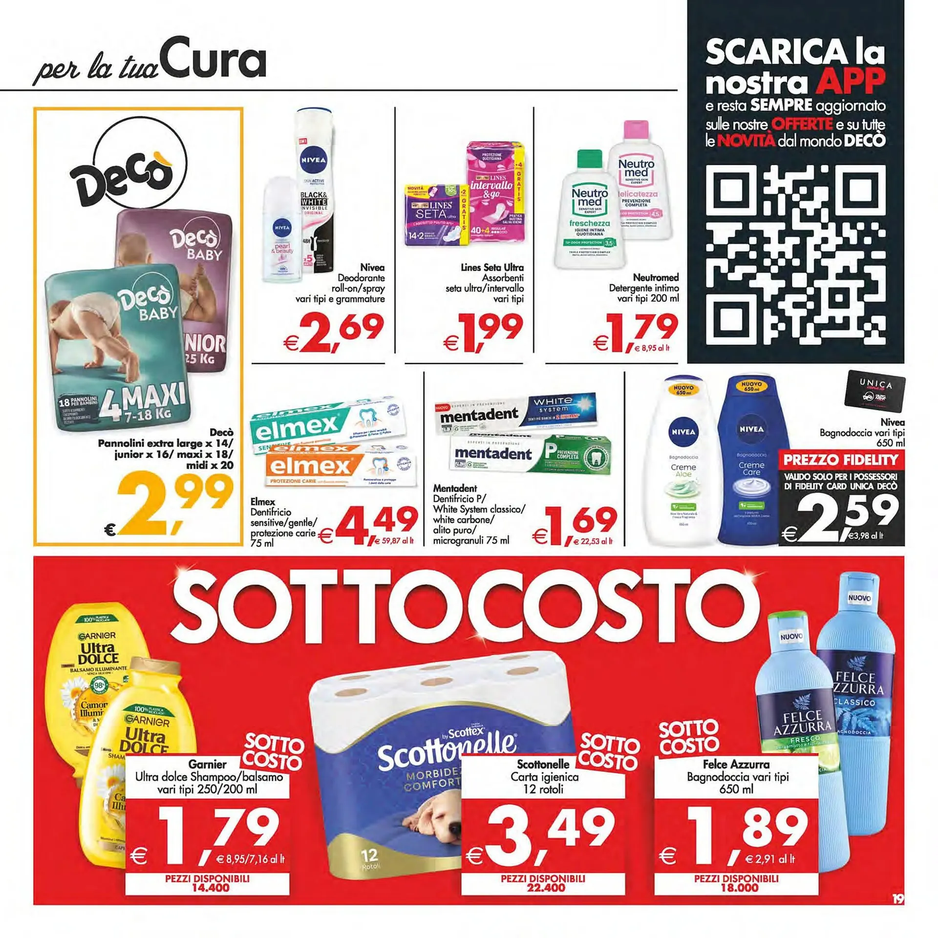 Volantino Deco Supermercati da 1 agosto a 10 agosto di 2025 - Pagina del volantino 19