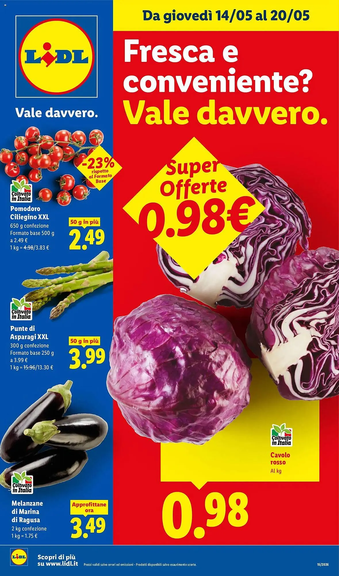Volantino Lidl da 14 maggio a 20 maggio di 2026 - Pagina del volantino 1