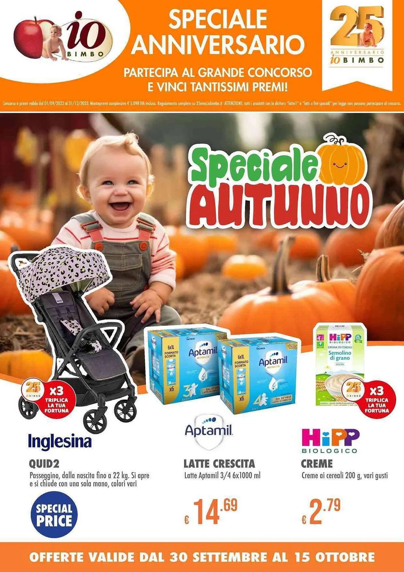 Volantino Io Bimbo da 2 ottobre a 31 dicembre di 2023 - Pagina del volantino 1