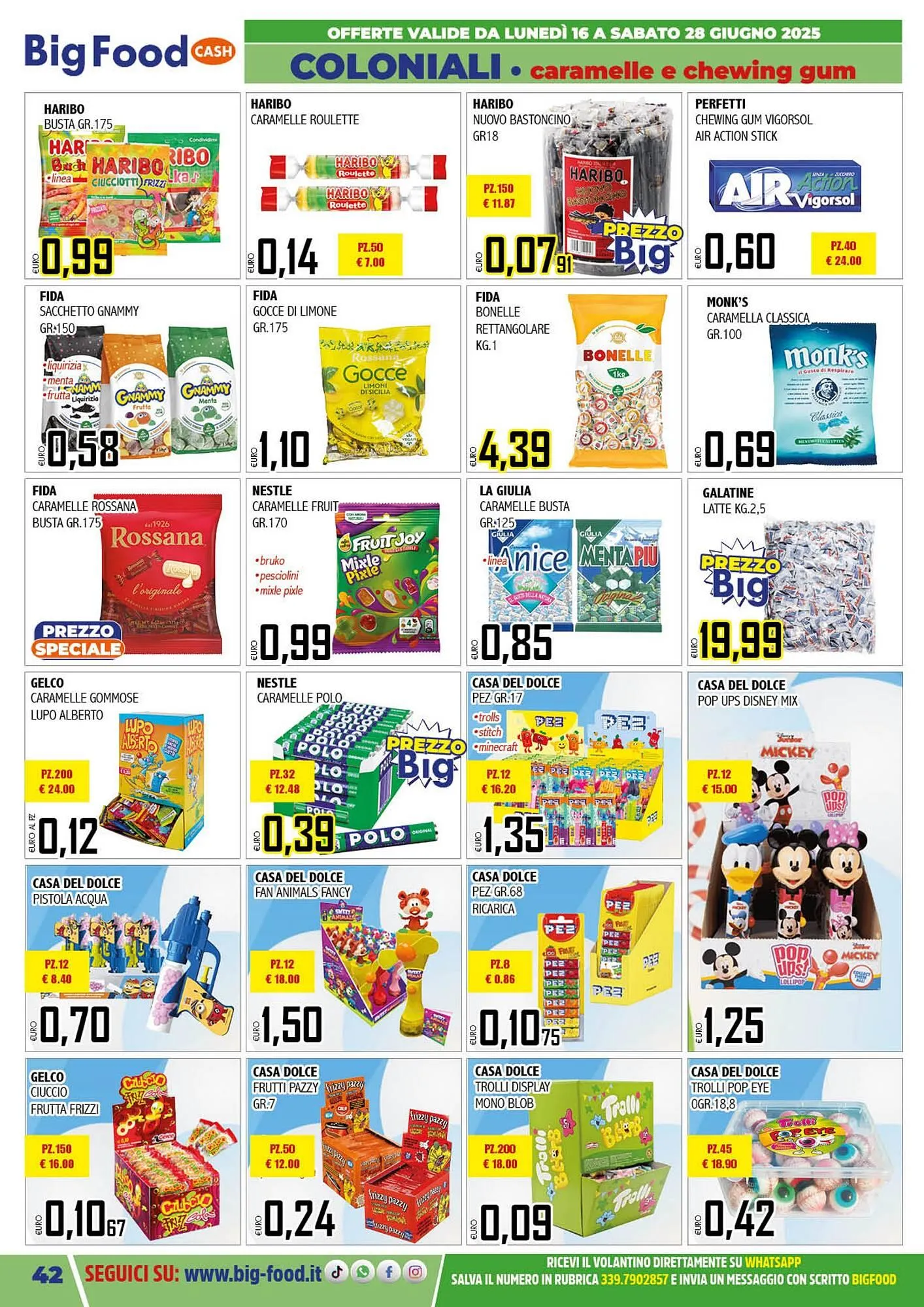 Volantino Big Food da 16 giugno a 28 giugno di 2025 - Pagina del volantino 34