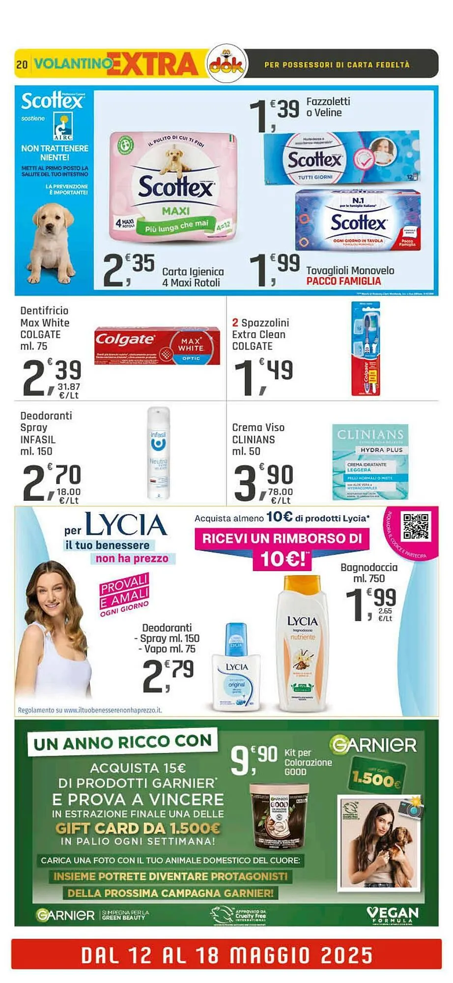 Volantino Supermercati Dok da 12 maggio a 18 maggio di 2025 - Pagina del volantino 20