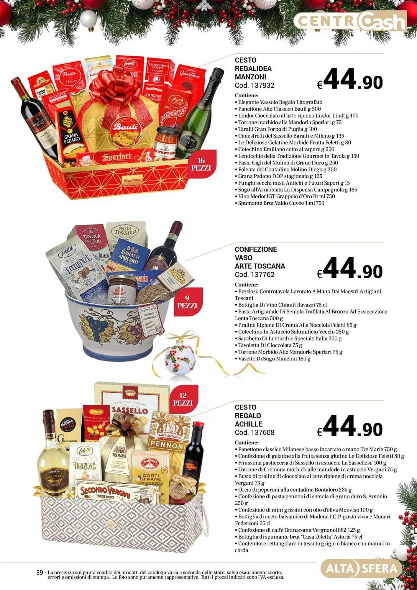 Volantino Centro Cash da 23 ottobre a 31 dicembre di 2025 - Pagina del volantino 39