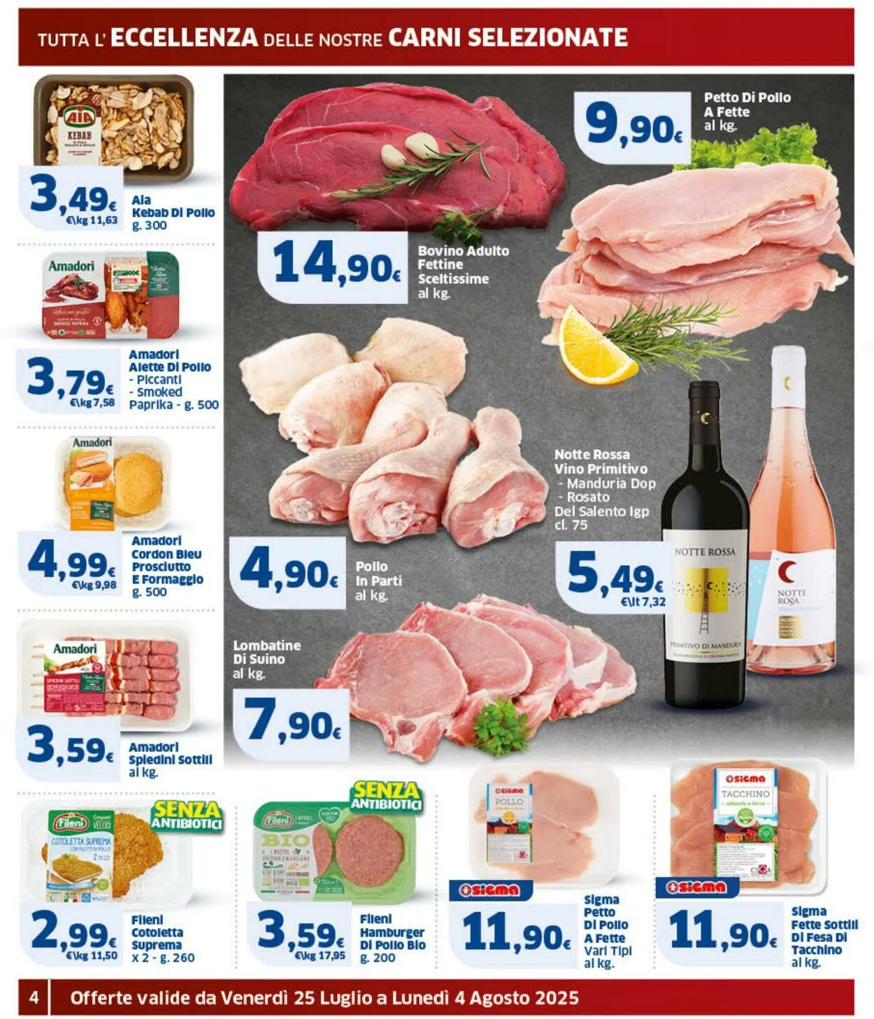 Sigma - Roma Volantino attuale da 25 luglio a 4 agosto di 2025 - Pagina del volantino 4